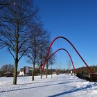 Nordsternpark in Gelsenkichen. Foto vom Februar 2021