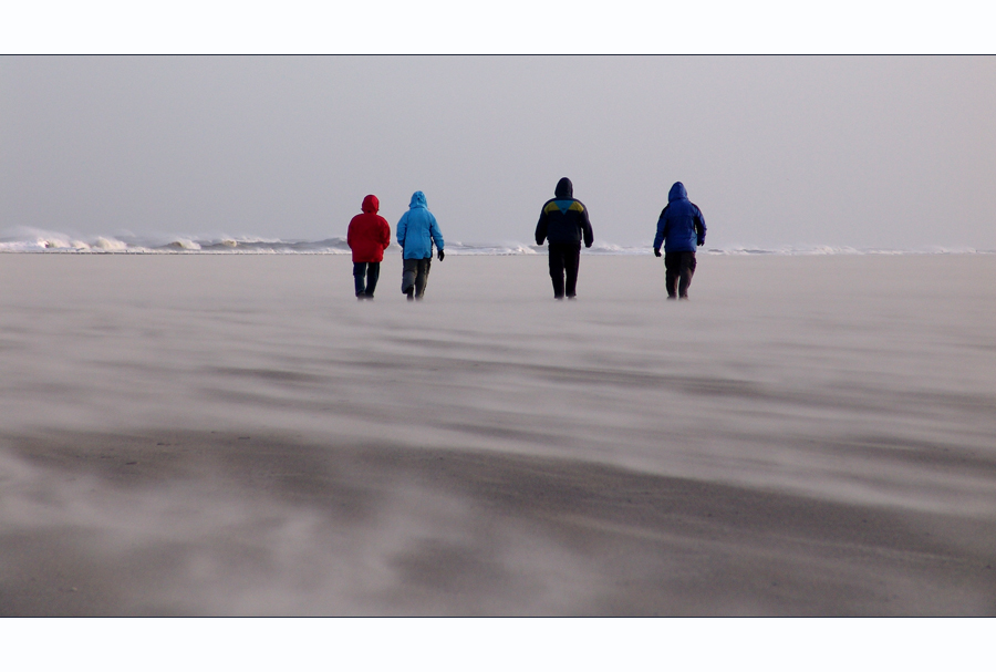 Nordstrand heute morgen..