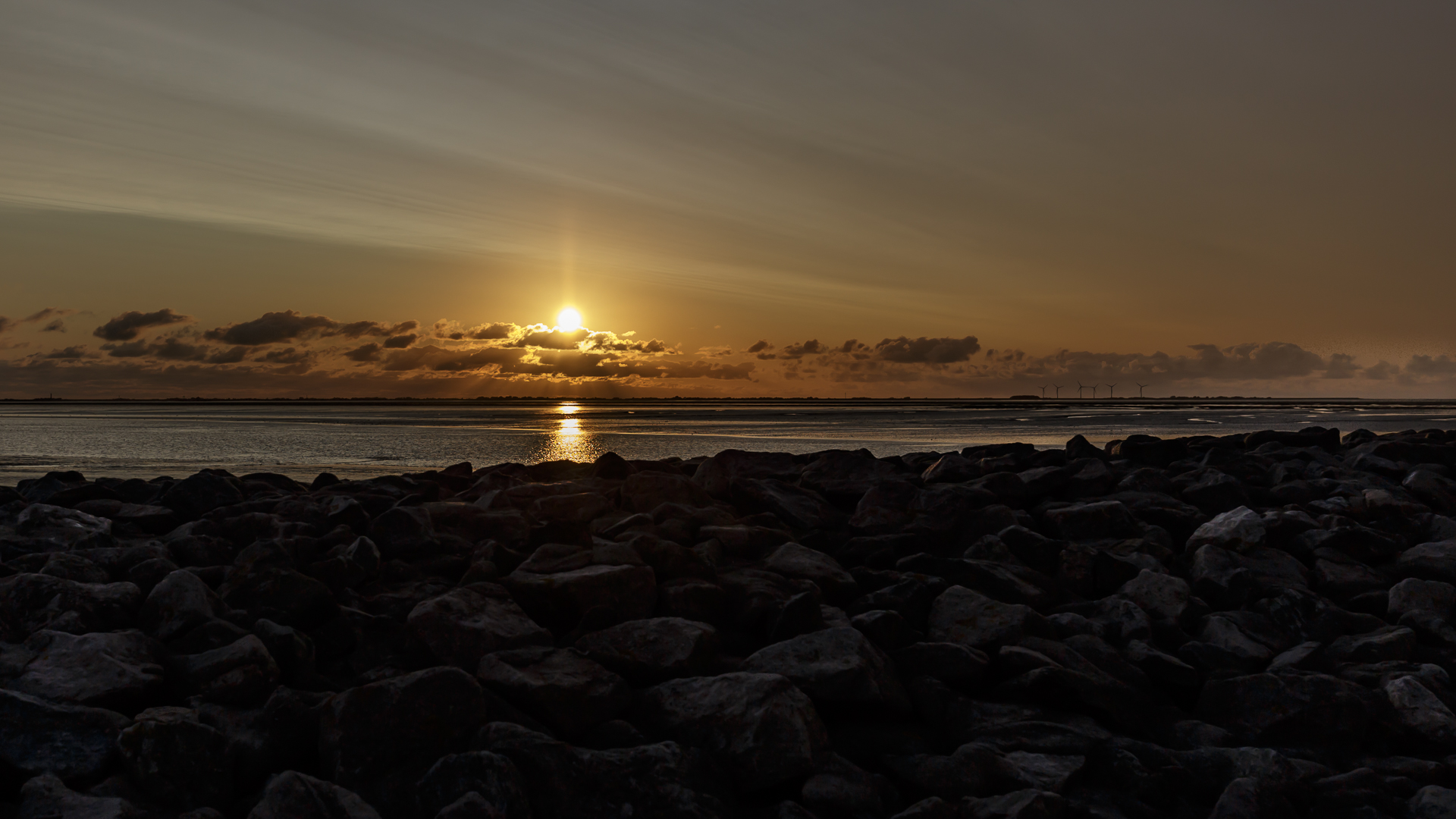 Nordstrand um 20:15 Uhr