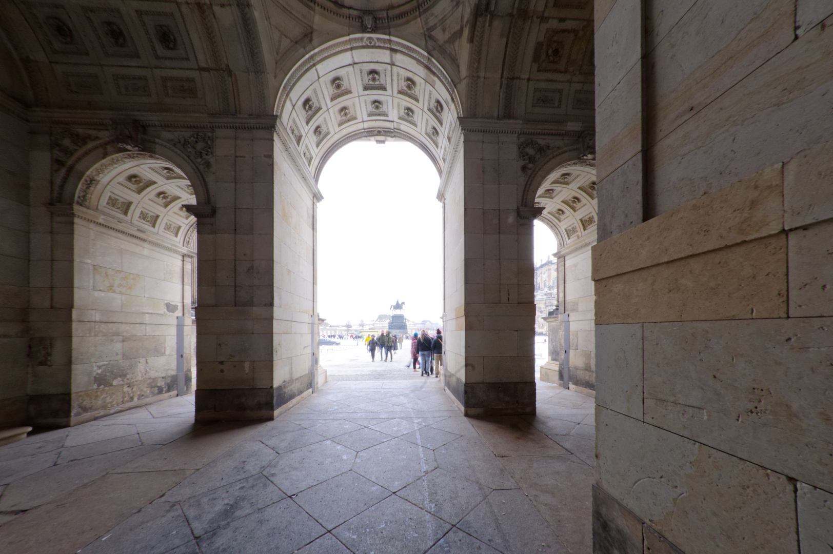 Nordtor Zwinger zum Theaterplatz Dresden, 2022