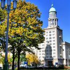 Nordturm Frankfurter Tor im Herbst