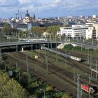 Nordwärtsblick am HBF Mannheim