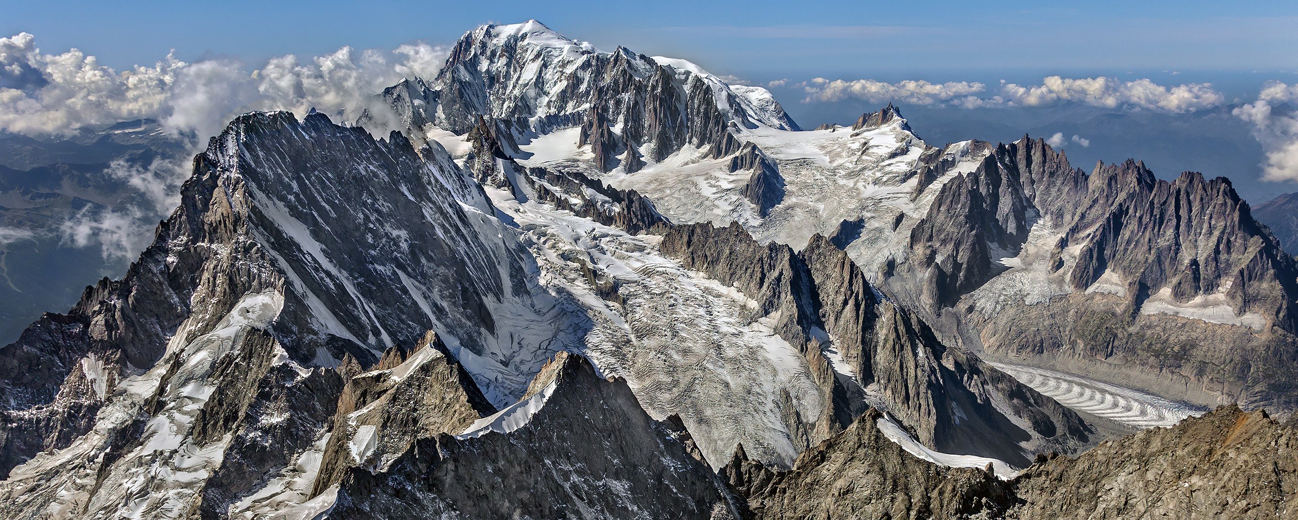 Nordwand der GRANDES JORASSES