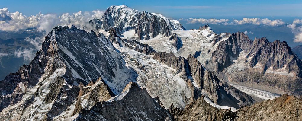 Nordwand der GRANDES JORASSES