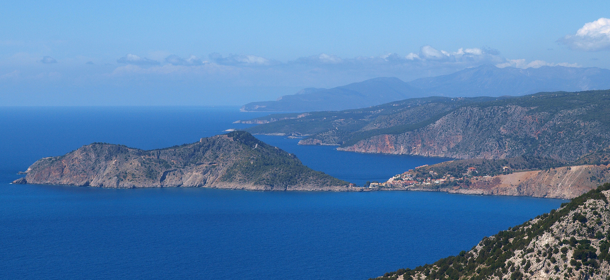 Nordwesten Kefalonias mit Blick auf Assos