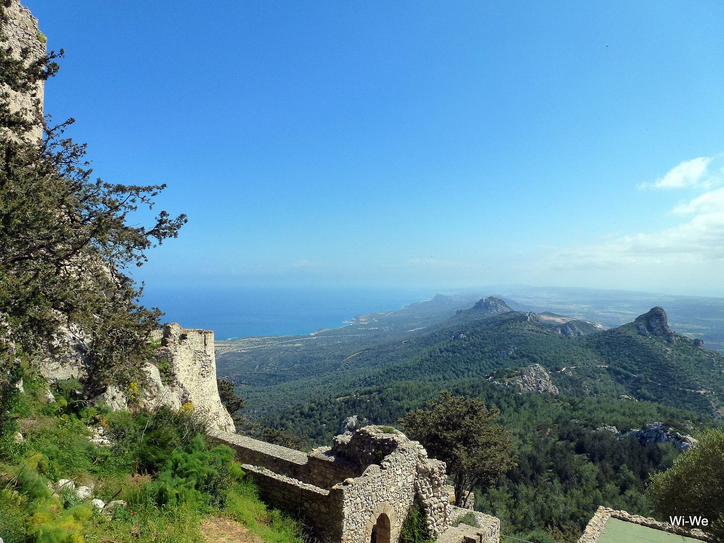 -Nordzypern Burg Ruine  Kantara-