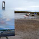 Norfolk coast impressions "Early Autumn at Blakeney"  by David Atkins - Marshland