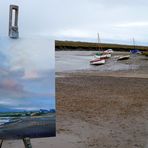 Norfolk coast impressions "Early Autumn at Blakeney" by David Atkins - Marshland