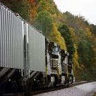 Norfolk & Western Coal Train has green Light on its track.., VA