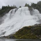 Norge kleiner Wasserfall