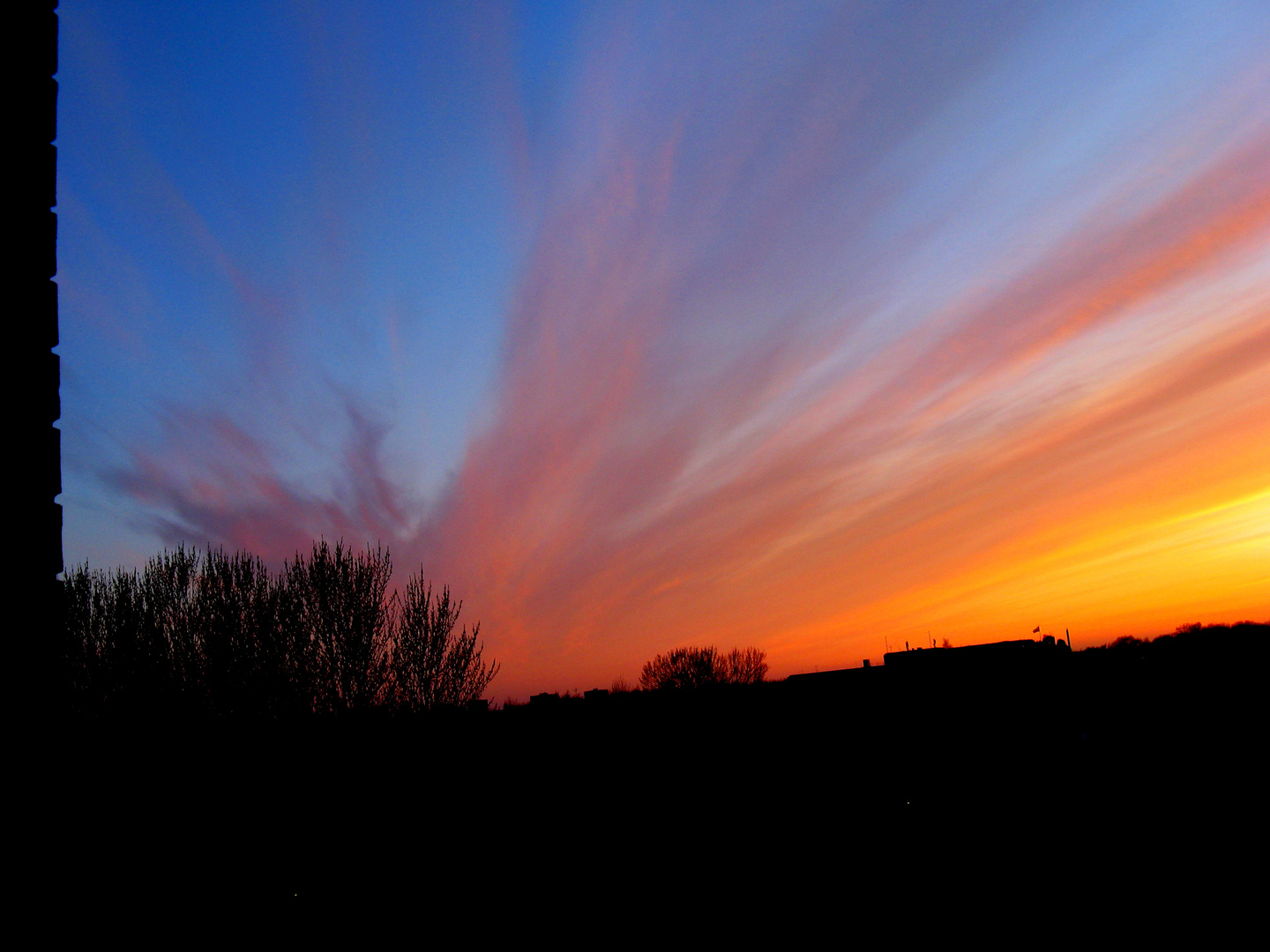 "normaler Sonnenuntergang"