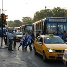 Normaler Straßenverkehr in Istanbul
