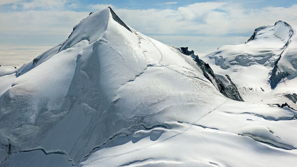 Normalweg auf das ALLALINHORN