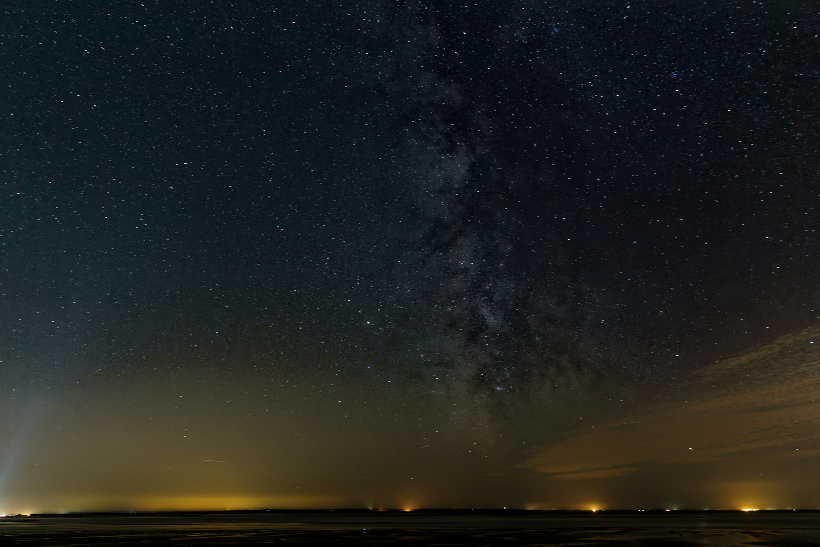 Normandie bei Neumond