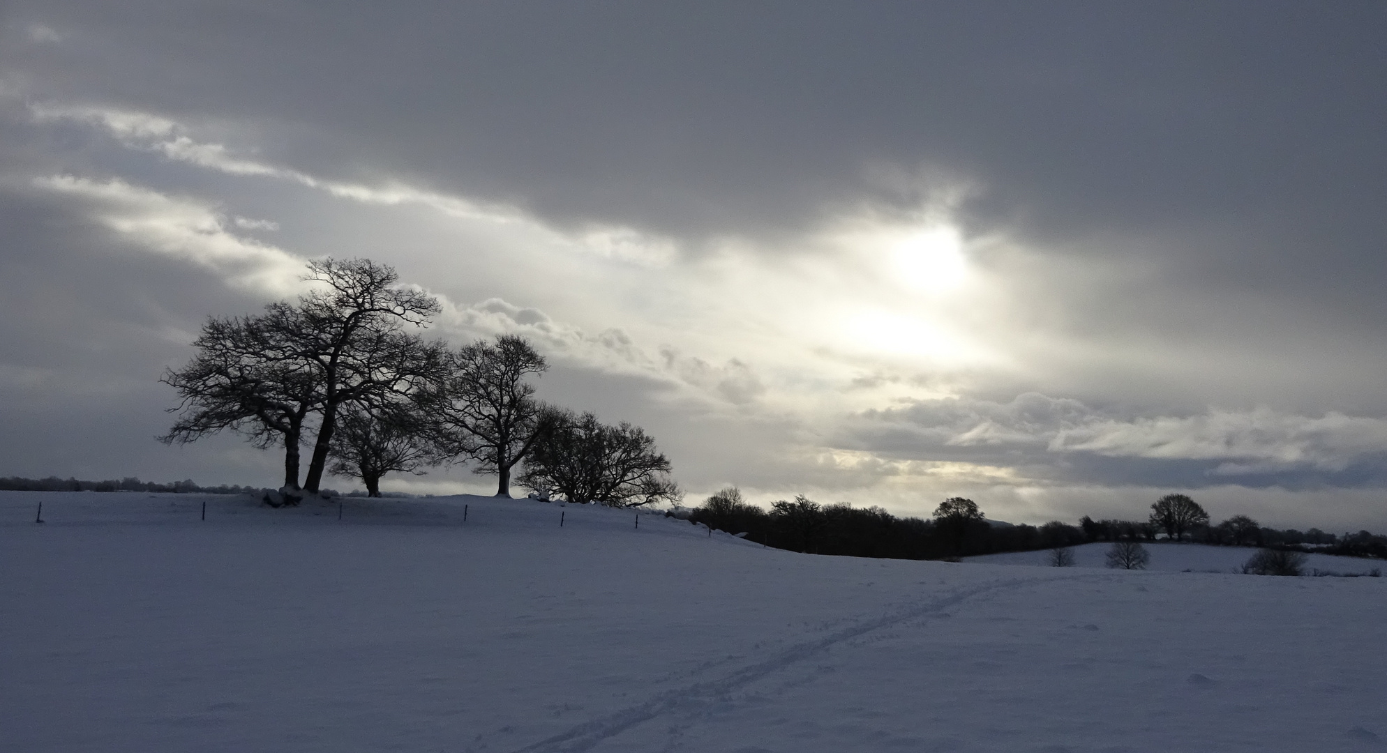 Normandie sous la neige