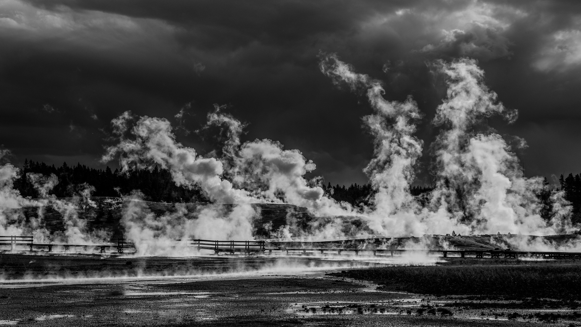 norris geysir Yellowstone