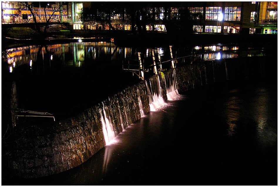 Norrköping at night