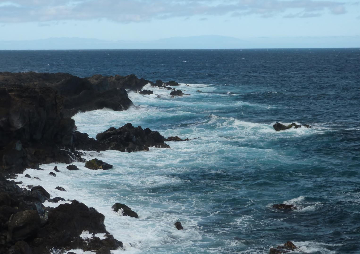 Norte de Tenerife y La Palma al fondo