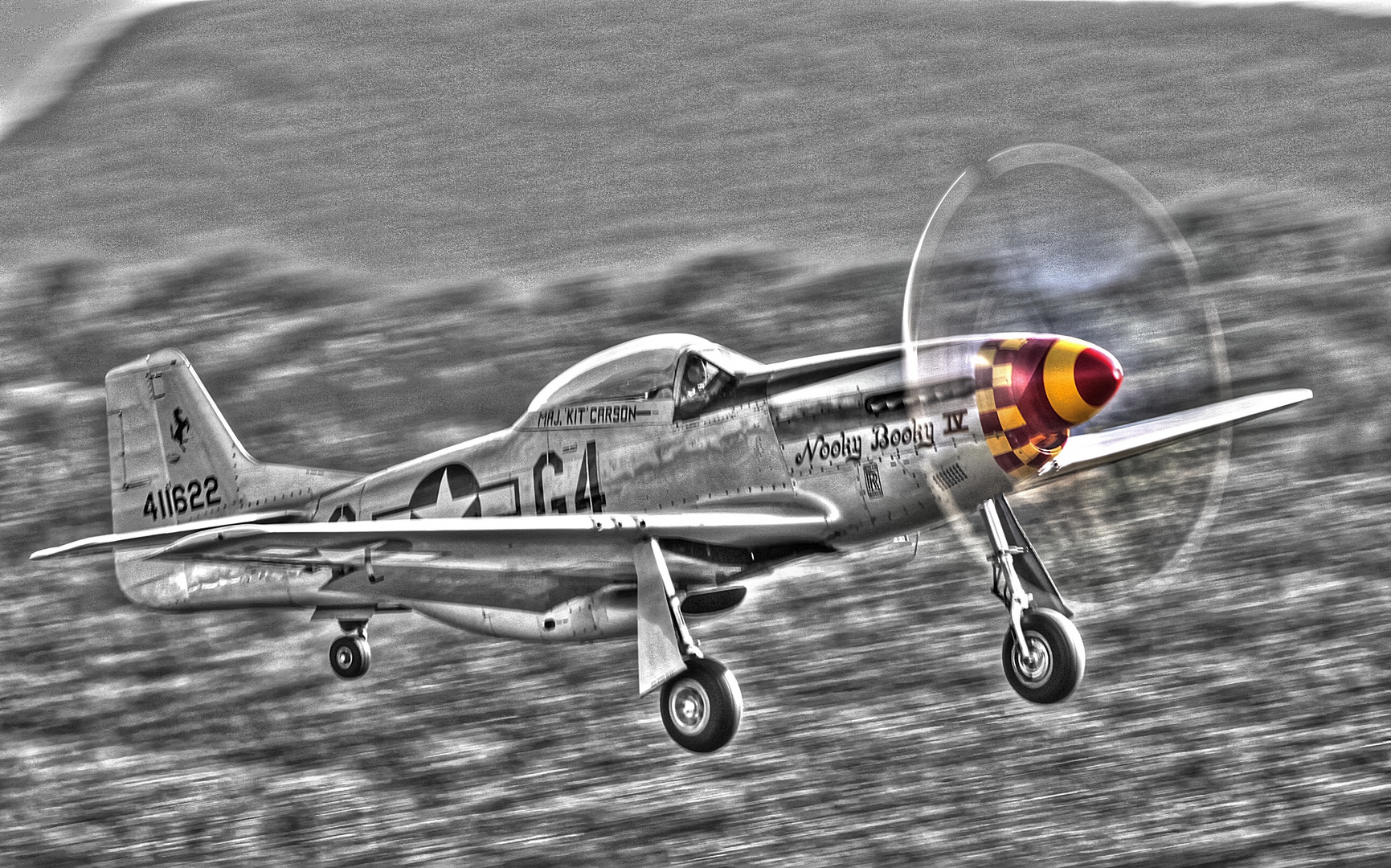 North American P-51 D Mustang "Nooky Booky" / OTT Hahnweide 2011