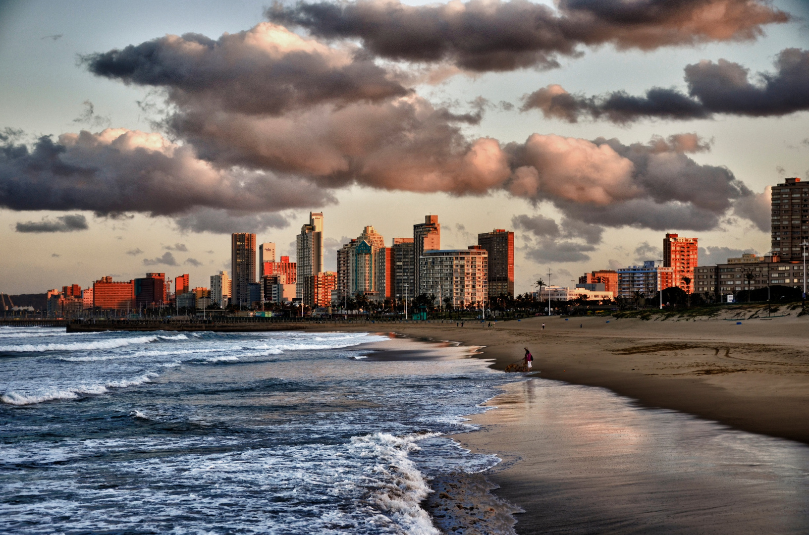 North Beach, Durban, South Africa Foto & Bild bearbeitungs