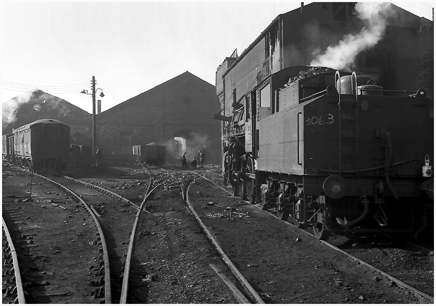 North Blyth locomotive depot.