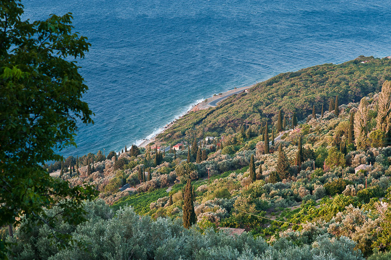 North coast below Ambelos / Samos, Greece, 2010