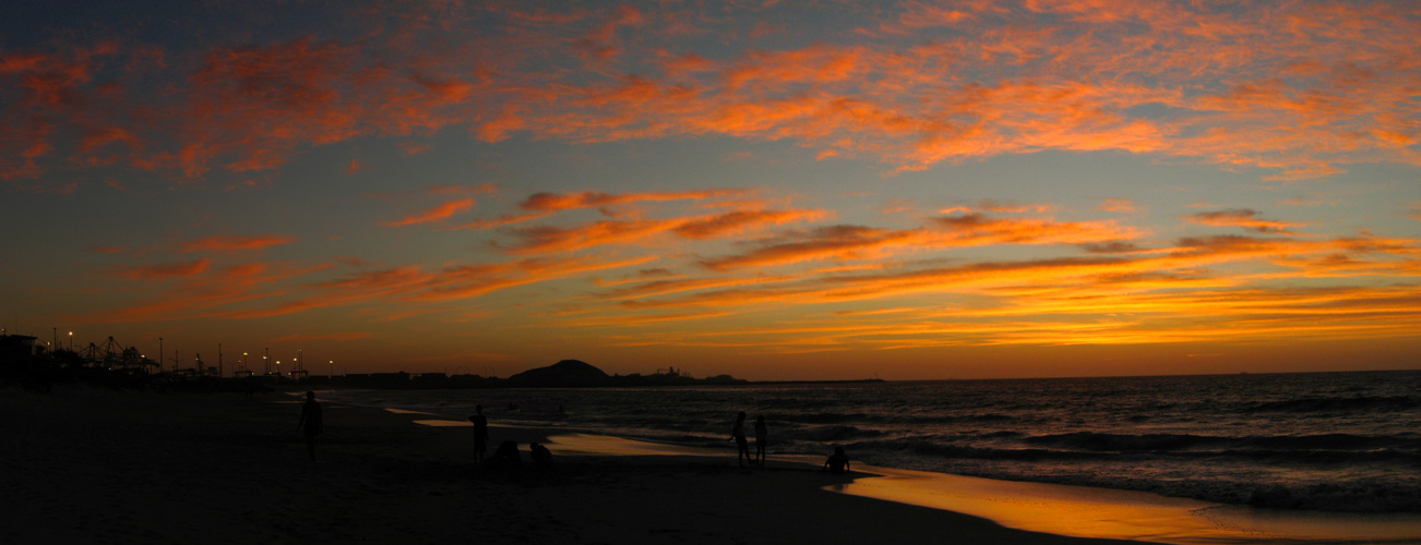 North Fremantle Sunset Panorama