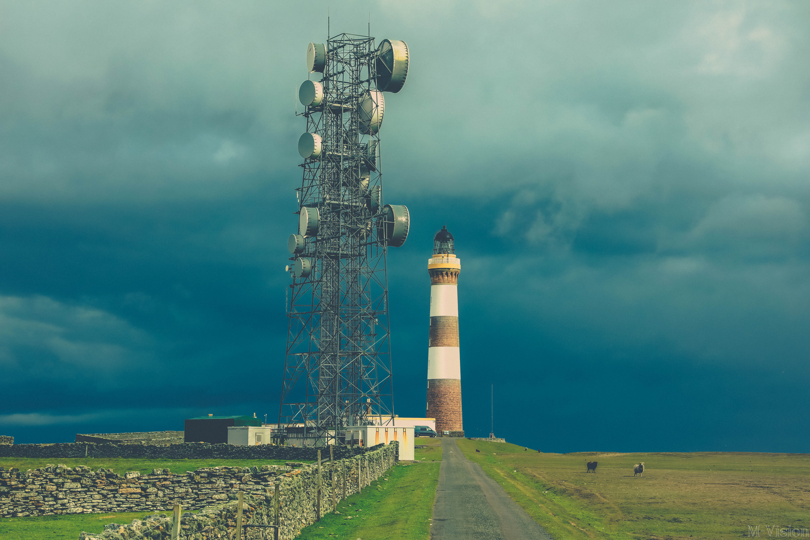 North Ronaldsay Lighthouse / Orkney's - Schottland