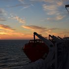 [ North Sea Ferry Sunset ]