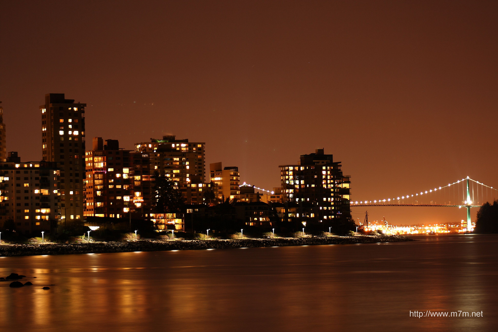 North Vancouver by Night