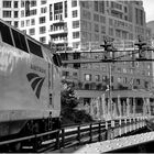 Northbound Amtrak Carolinian Enters Southwest Washington