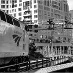 Northbound Amtrak Carolinian Enters Southwest Washington