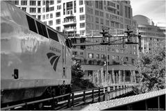 Northbound Amtrak Carolinian Enters Southwest Washington