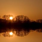 Northeimer Seenplatte ...nur noch wenige Momente bis zum Untergang