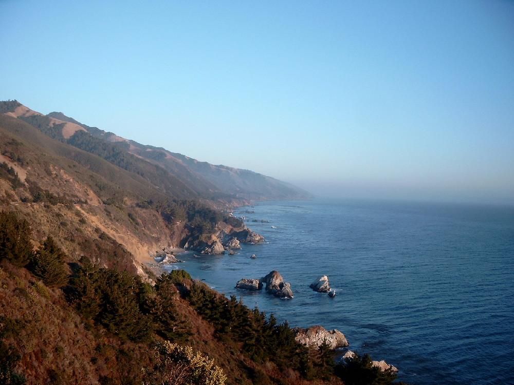 Northern California at sunset