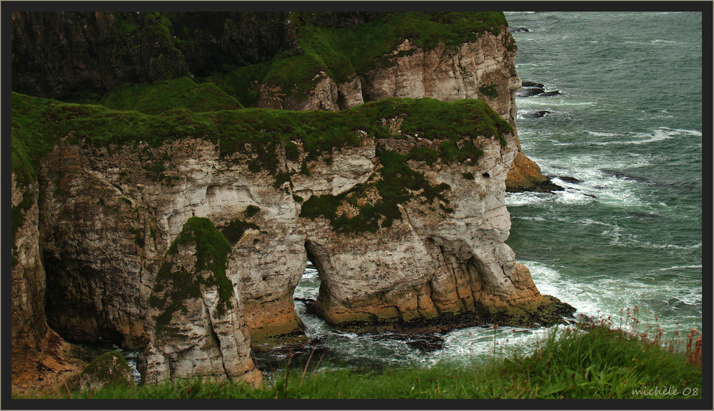 Northern Ireland cliffs