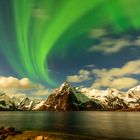 Northern light of Lofoten