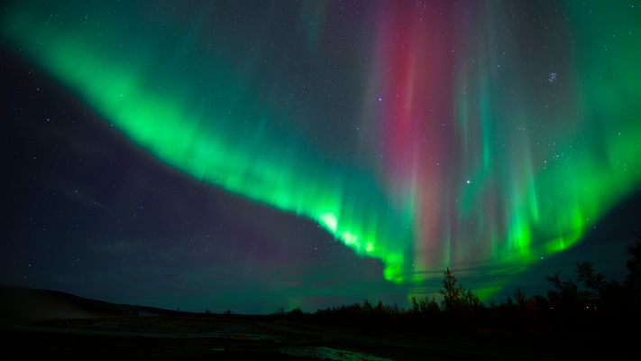 Northern Lights @ Geysir (Island) (2024)