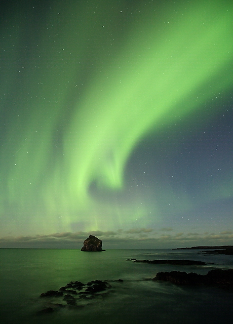 Northern lights in Iceland