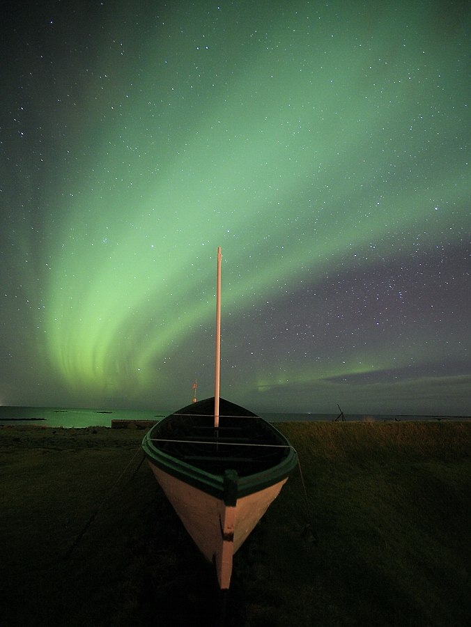 Northern lights in Iceland