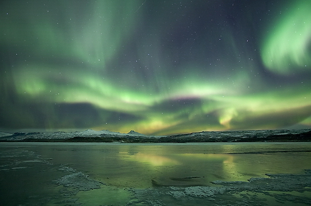 Northern lights in Iceland