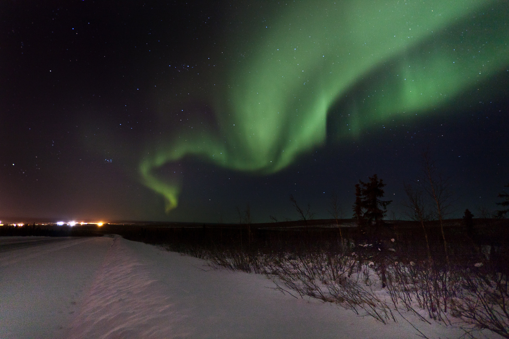 Northern Lights in Inuvik