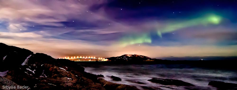 Northern lights in Sommaroy