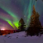 Northern lites Lappland 