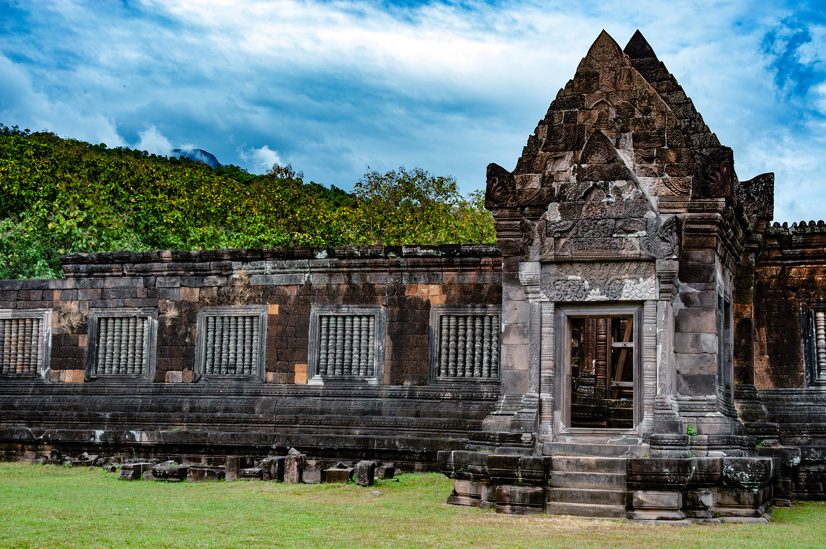 Northern palace in Wat Phou complex