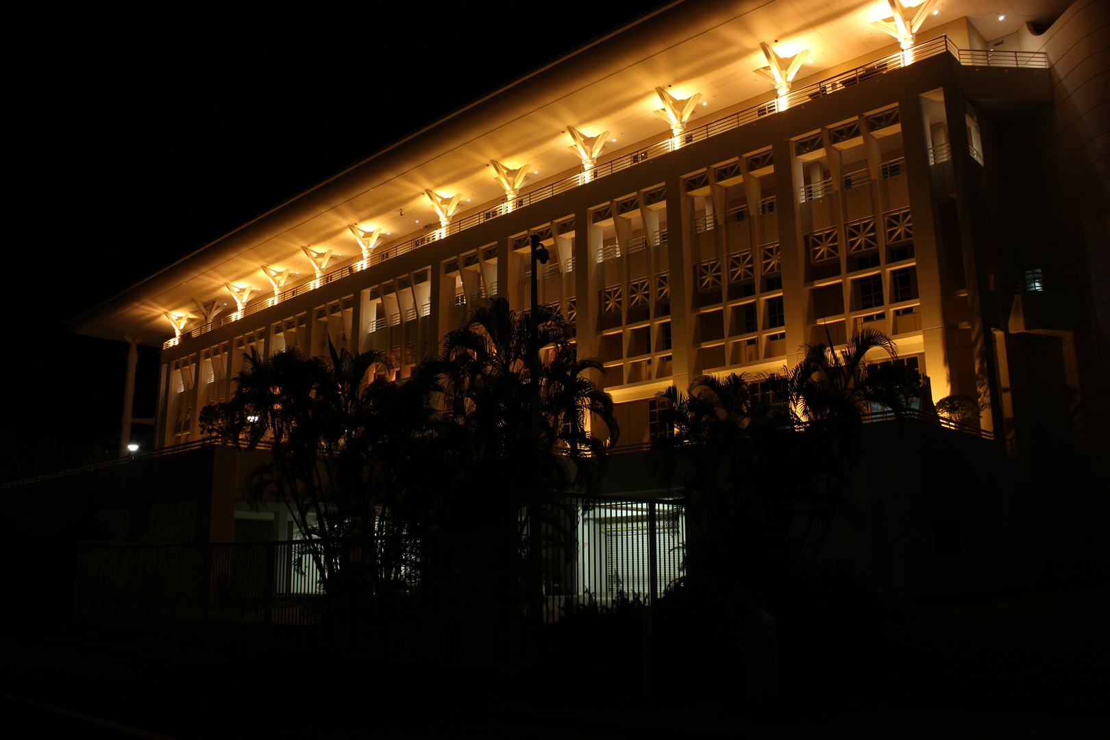 Northern Territory Parliament House At Night