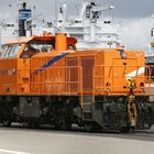 Northrail Lok im Ostuferhafen Kiel