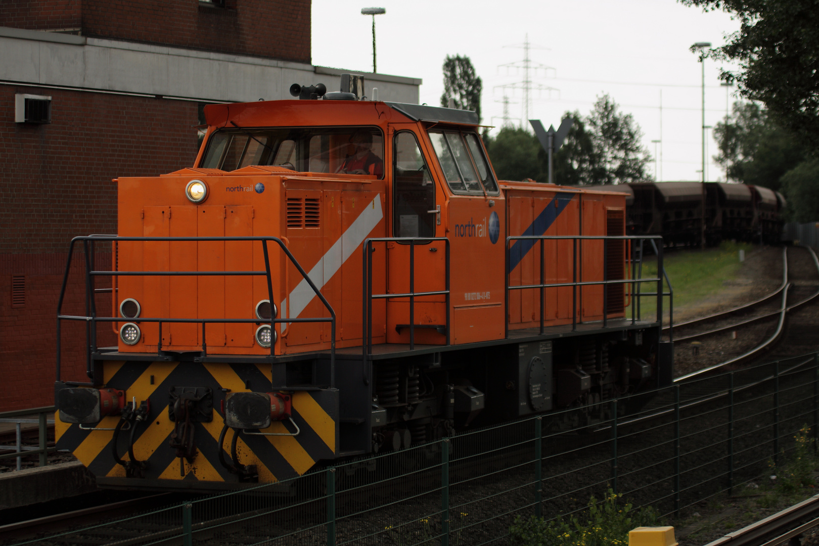 Northrail-Lok in Hamburg Tiefstack