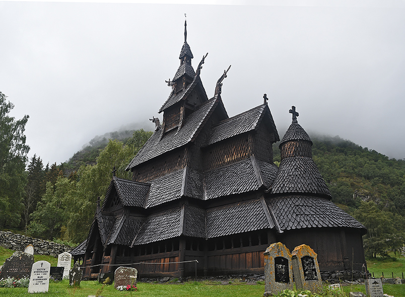 NORVEGIA. CHIESA DI BORGUND