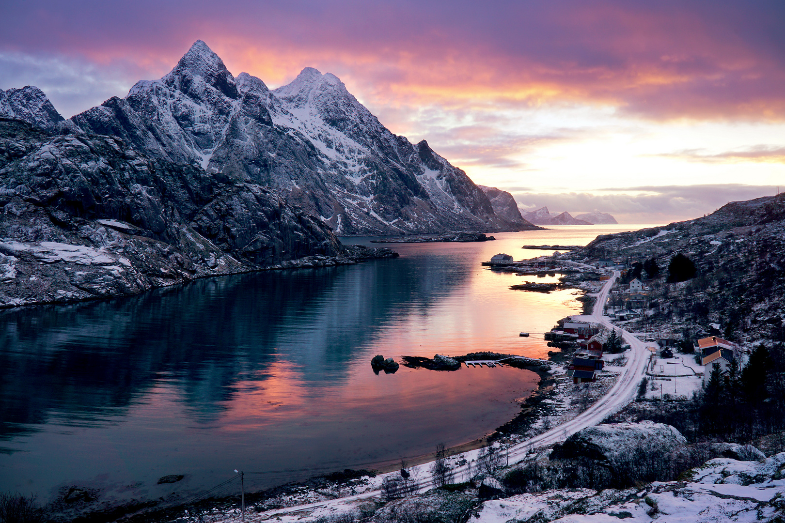 Norway Lofoten Sunset 1